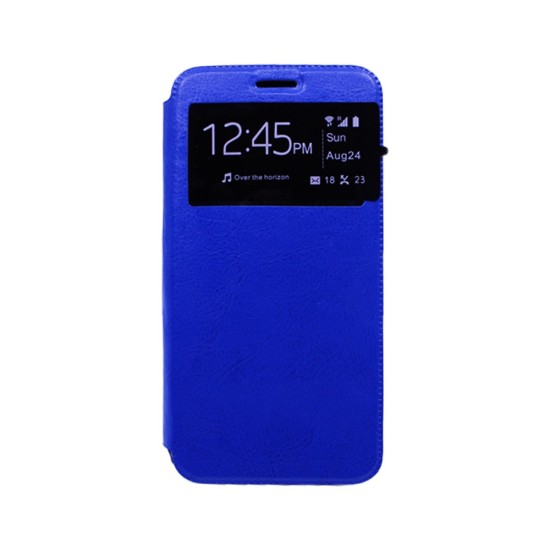 Flip Case for Samsung Galaxy J1 2016 Blue